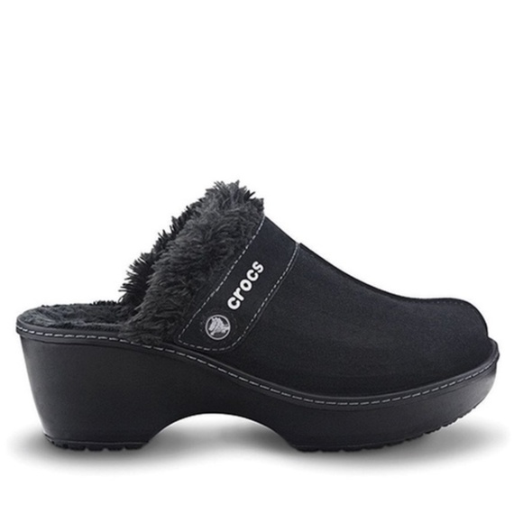 Crocs cobbler suede clogs Clearance